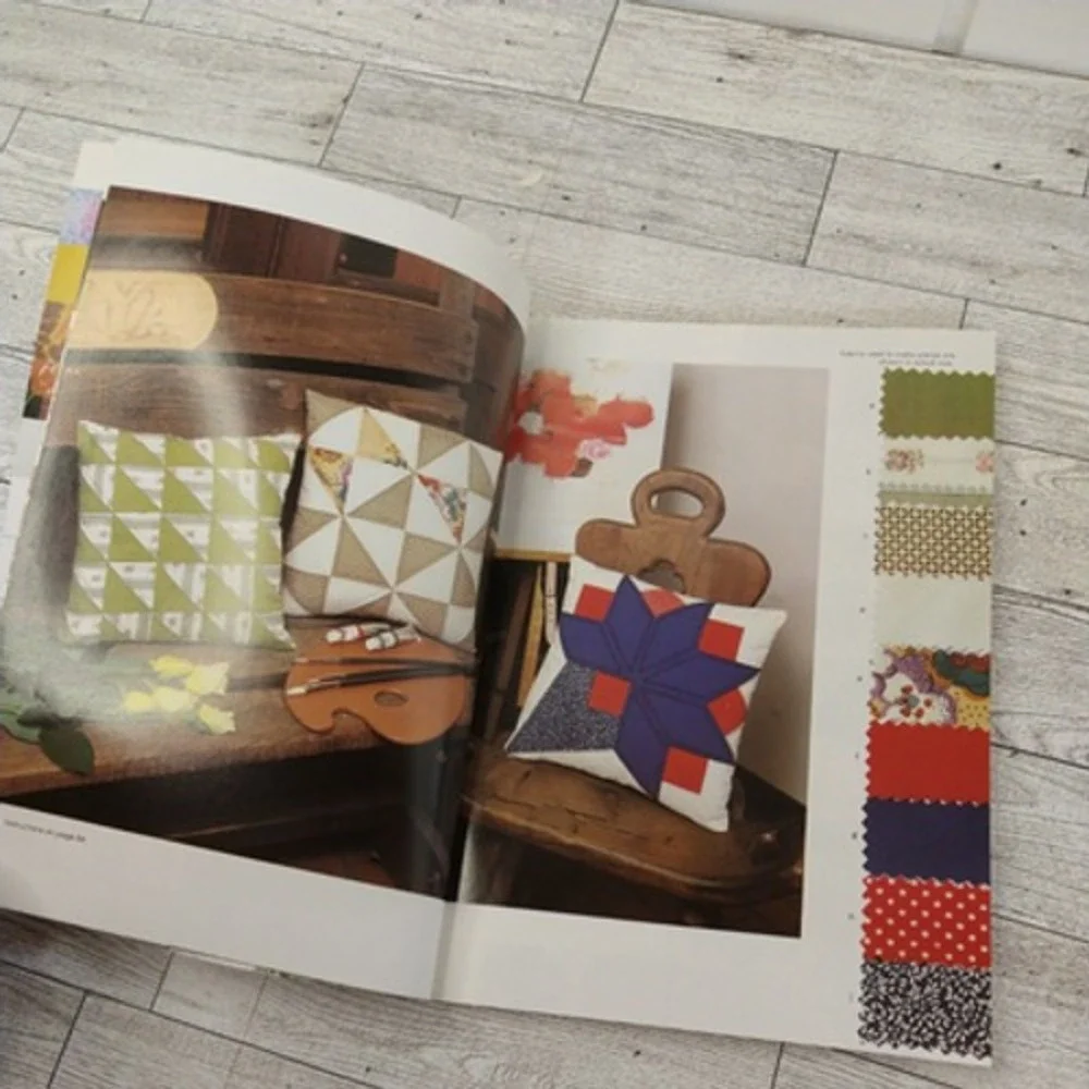 Modern Patchwork Quilting Ondori Vtg 1983 Retro 80s Craft Pattern Book Retrocore